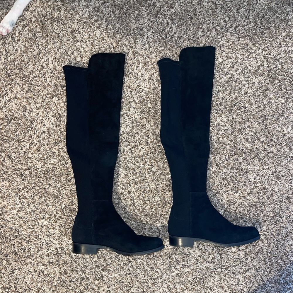 Stuart Weitzman Suede Boots - Picture 2 of 6